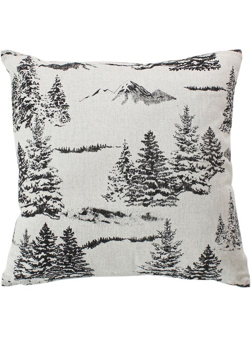 Cojín decorativo desenfundable de estilo montaña - Kiabi