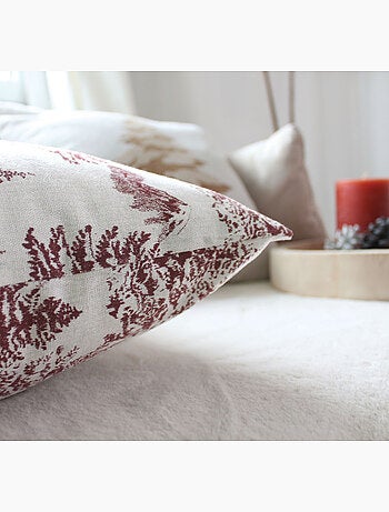 Cojín decorativo desenfundable de estilo montaña