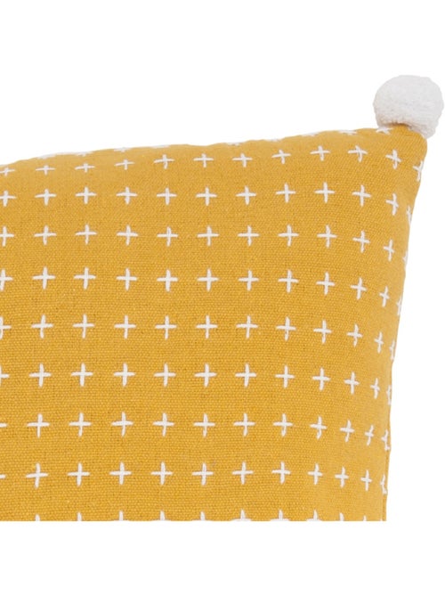 Cojín decorativo en polialgodón CALLISTO 'Divali' 40 x 40 cm – Future Home - Kiabi