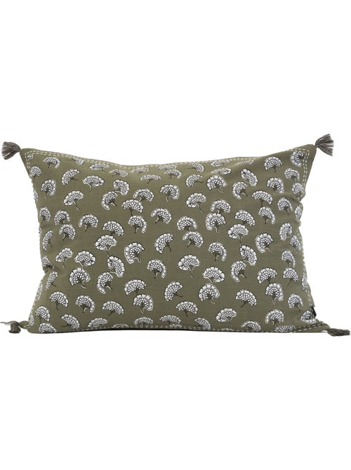Cojín decorativo estampado con motivo floral - Kiabi