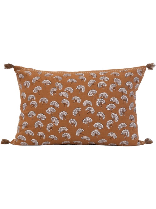 Cojín decorativo estampado con motivo floral - Kiabi