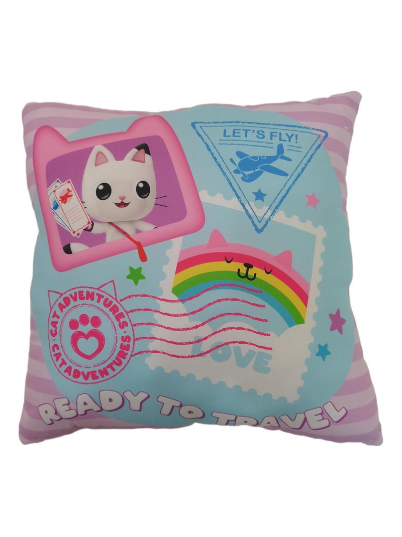 Cojín decorativo infantil Gabby y La Casa Mágica Rosa - Kiabi