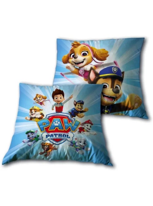 Cojín decorativo La Patrulla Canina infantil 40x40 cm con Ryder y Chase - Kiabi