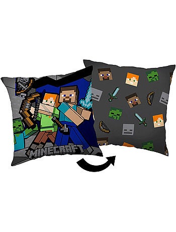 Cojín decorativo minecraft modelo 2 – 40 x 40 cm – jerry fabrics