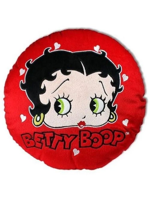 Cojín decorativo redondo 'betty boop' – 35 cm poliéster estampado - Kiabi Cojín decorativo redondo 'betty boop' – 35 cm poliéster estampado - Kiabi