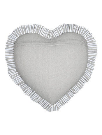 Cojín decorativo romántico en forma de corazón