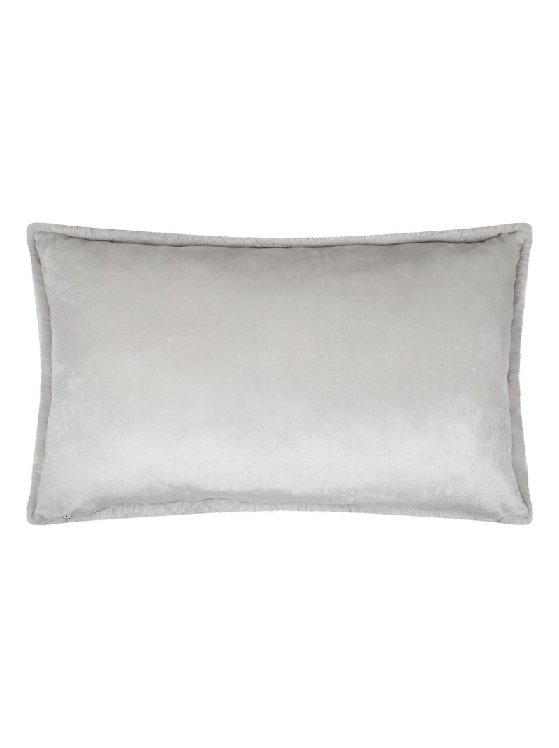 Cojín decorativo ultrasuave Beige concha - Kiabi