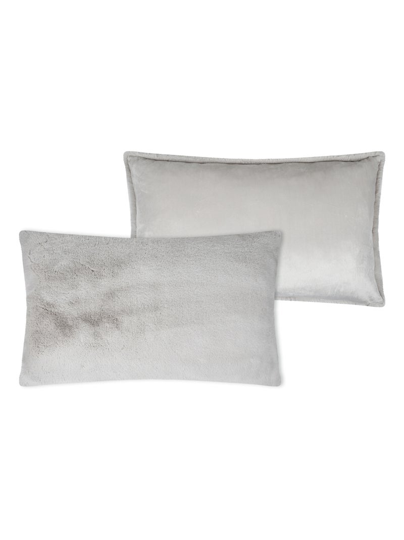 Cojín decorativo ultrasuave Beige concha - Kiabi