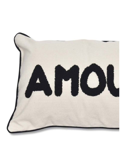 Cojín desenfundable AMOR - Kiabi Cojín desenfundable AMOR - Kiabi