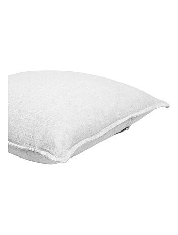 Cojín desenfundable de lino