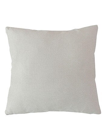 Cojín desenfundable de terciopelo chenille