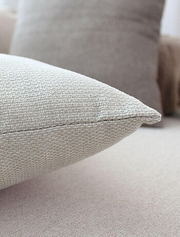 Cojín desenfundable de terciopelo chenille