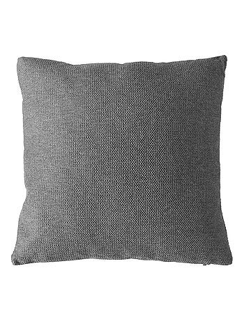 Cojín desenfundable de terciopelo chenille