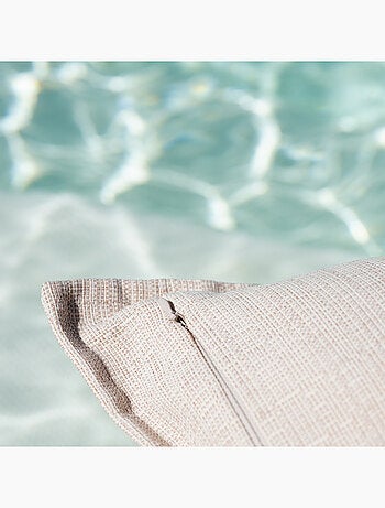 Cojín desenfundable en tejido de olefina para exteriores