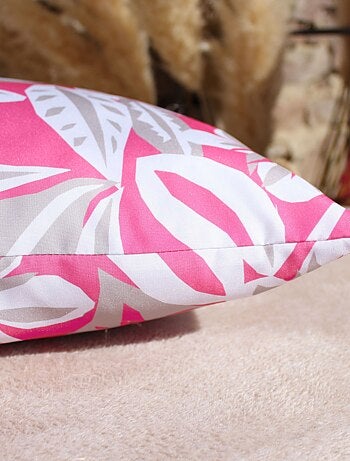 Cojín desenfundable exterior con motivos