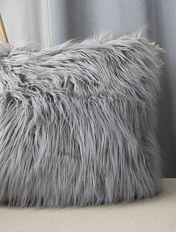 Cojín desenfundable liso con ribete