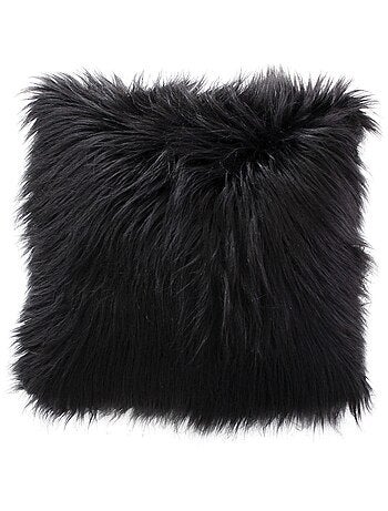 Cojín desenfundable liso con ribete