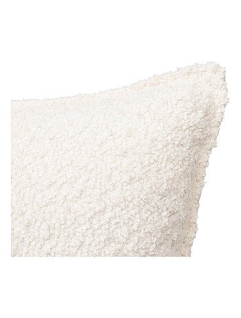 Cojín desenfundable rectángulo de bouclette