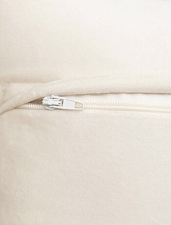 Cojín desenfundable rectángulo de bouclette