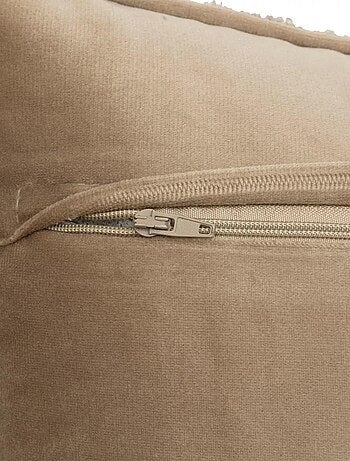 Cojín desenfundable rectángulo de bouclette