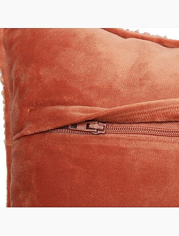 Cojín desenfundable rectángulo de bouclette