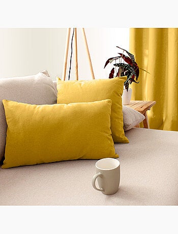 Cojín desenfundable unido de algodón