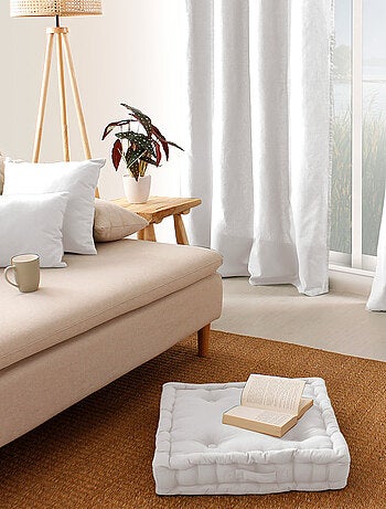 Cojín desenfundable unido de algodón