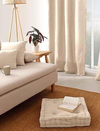 Cojín desenfundable unido de algodón