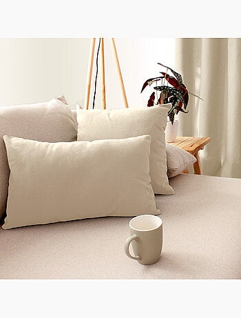Cojín desenfundable unido de algodón