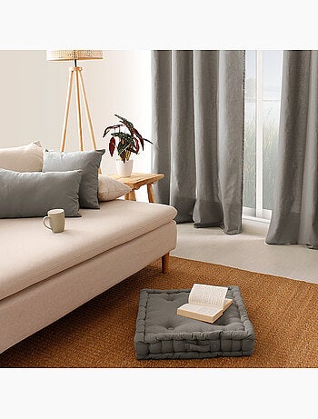 Cojín desenfundable unido de algodón