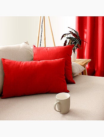 Cojín desenfundable unido de algodón