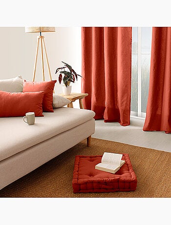 Cojín desenfundable unido de algodón