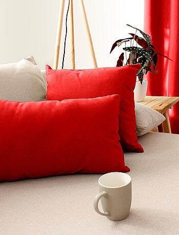 Cojín desenfundable unido de algodón