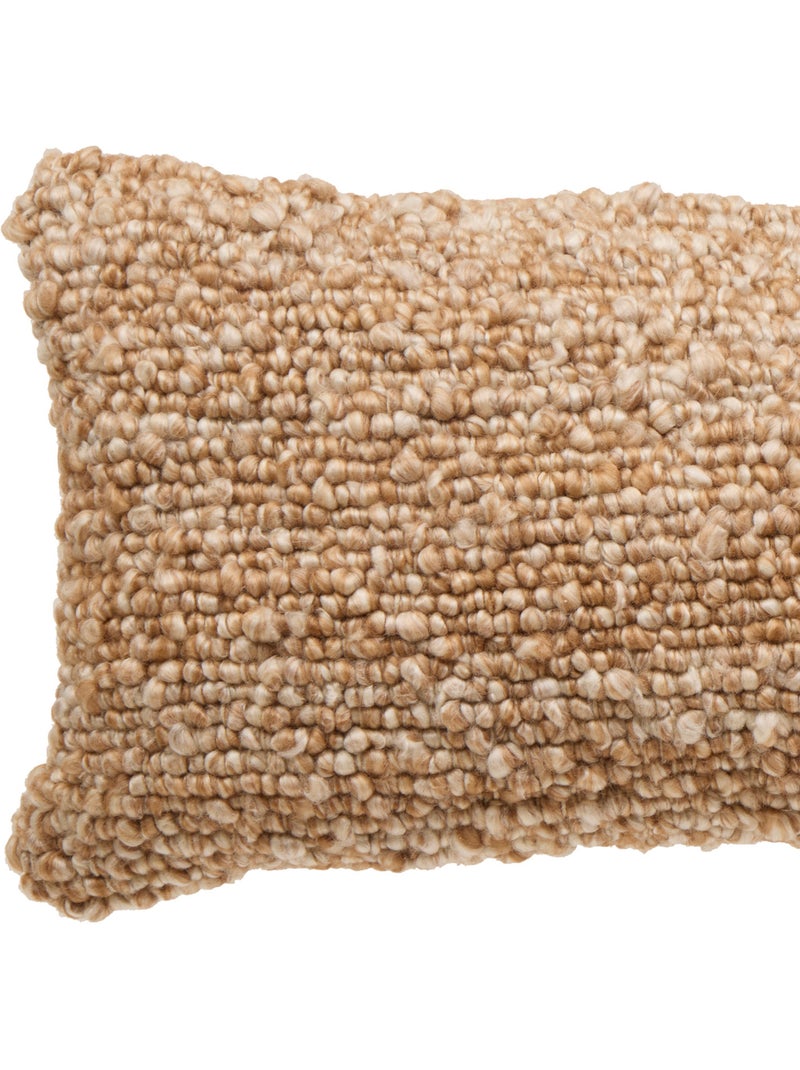Cojín ef lana volna cm 30x50 Camel - Kiabi