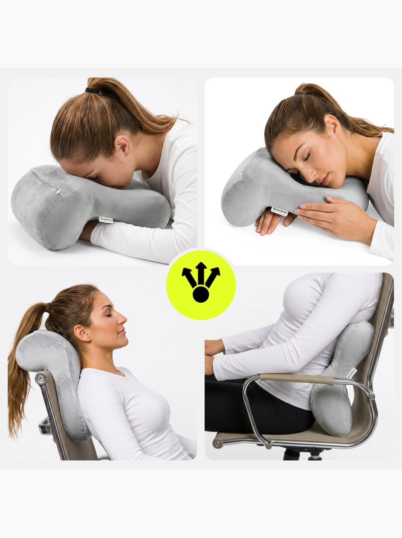 Cojín ergonómico hypermotion para descansar con comodidad y apoyo Gris - Kiabi