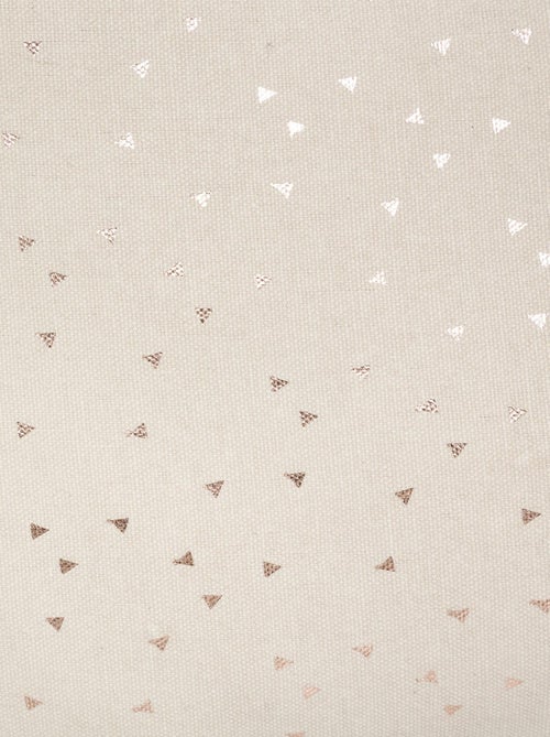 Cojín estrella con estampado metálico - Kiabi Cojín estrella con estampado metálico - Kiabi