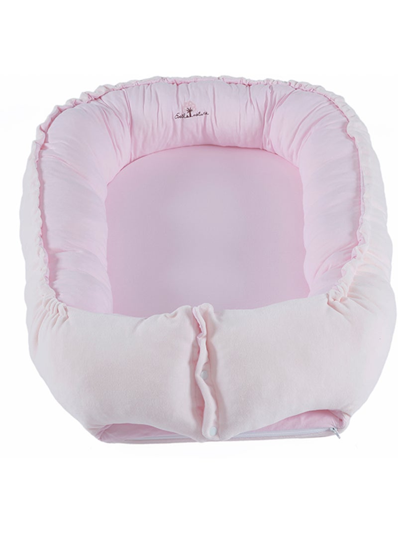 Cojín flexible algodón orgánico  0-6 meses Rosa pastel - Kiabi