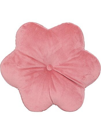 Cojín flor amelia rosa d38cm