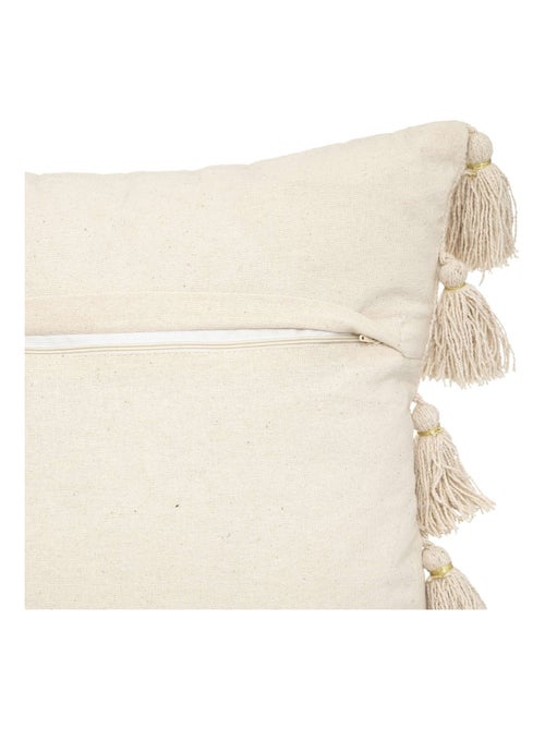 Cojín gitano con borlas - Kiabi Cojín gitano con borlas - Kiabi