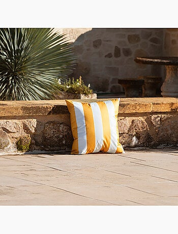 Cojín impermeable a rayas ARCACHON desenfundable