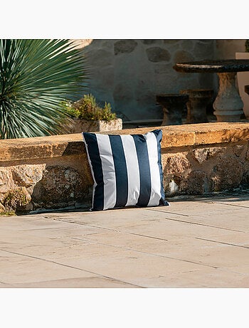 Cojín impermeable a rayas ARCACHON desenfundable