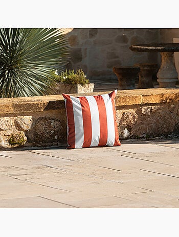 Cojín impermeable a rayas ARCACHON desenfundable