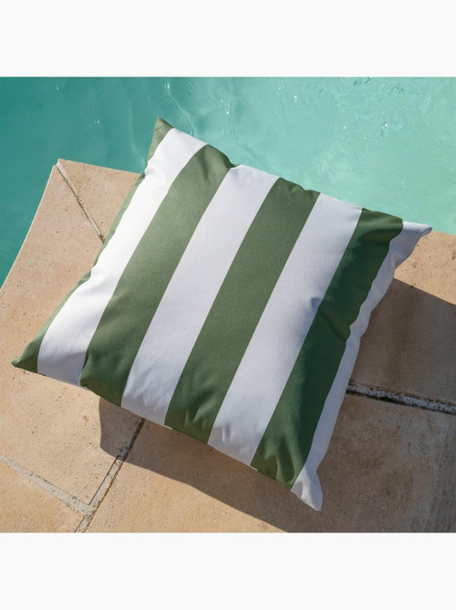 Cojín impermeable a rayas ARCACHON desenfundable - Kiabi