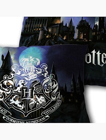 Cojín Infantil Azul Hogwarts