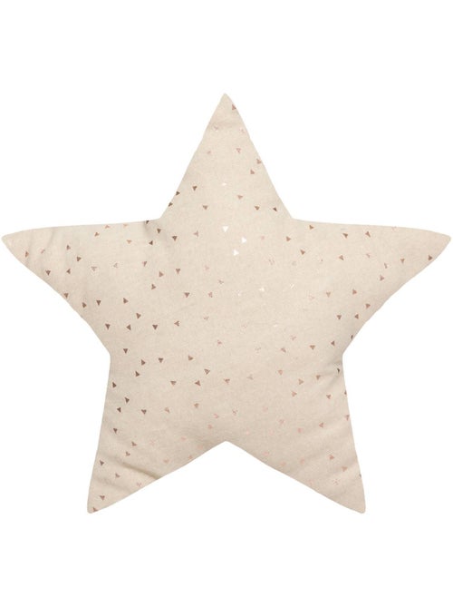 Cojín infantil berlingot estrella beige 40x40cm - Kiabi Cojín infantil berlingot estrella beige 40x40cm - Kiabi