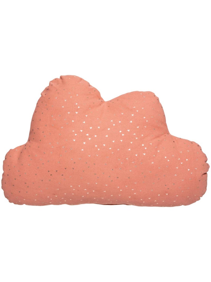 Cojín infantil berlingot terracota rosa nube 45x28cm Terracota - Kiabi