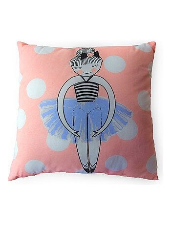 Cojín infantil estampado en algodón 40 x 40 cm – Future Home