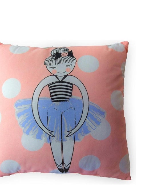 Cojín infantil estampado en algodón 40 x 40 cm – Future Home - Kiabi