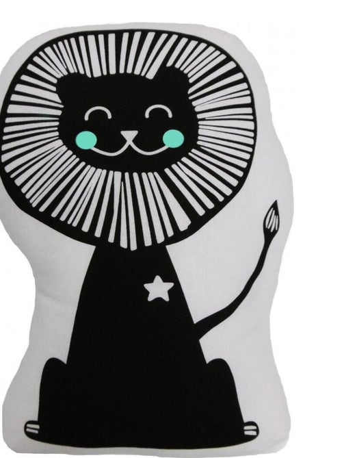 Cojín infantil estampado león 100% algodón 36x25 cm – Future Home - Kiabi