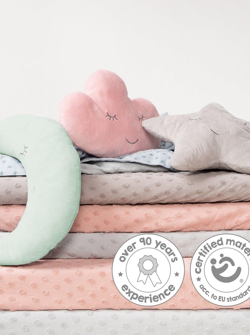 Cojín infantil media luna 'roba Style' Verde agua - Kiabi
